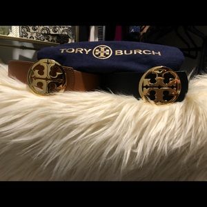 Reversible Tory Burch belts. Size Medium
